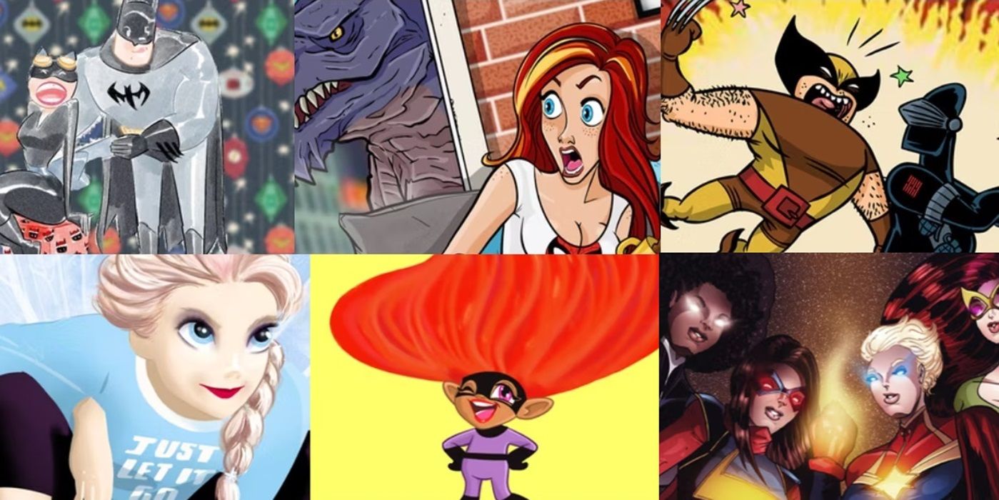 CBR - We're celebrating fan art from The Line It Is Drawn, and