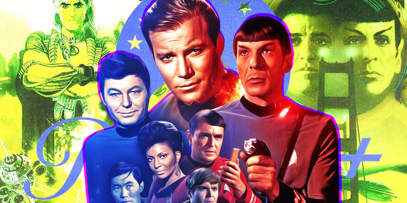Mashup of Star Trek TOS movie posters