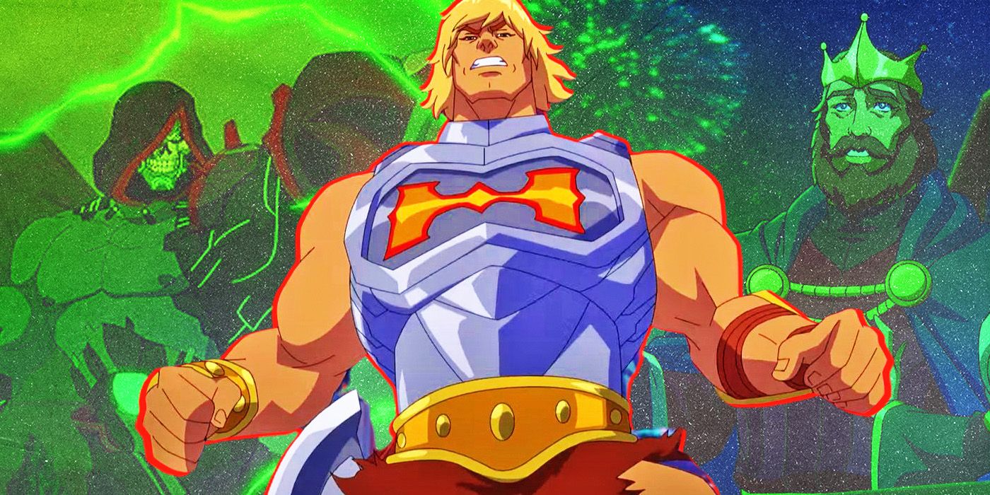 He-Man activates his power in Masters of the Universe: Revolution