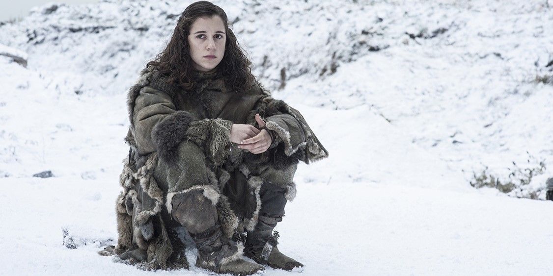 Meera Reed beyond the Wall in Game of Thrones-1