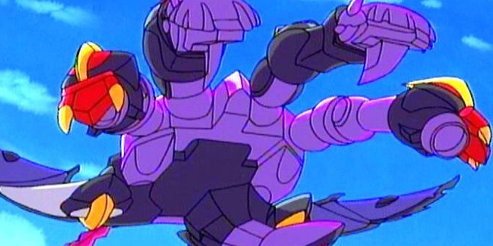 Megatron ativa seu modo Garra em Transformers: Robots in Disguise