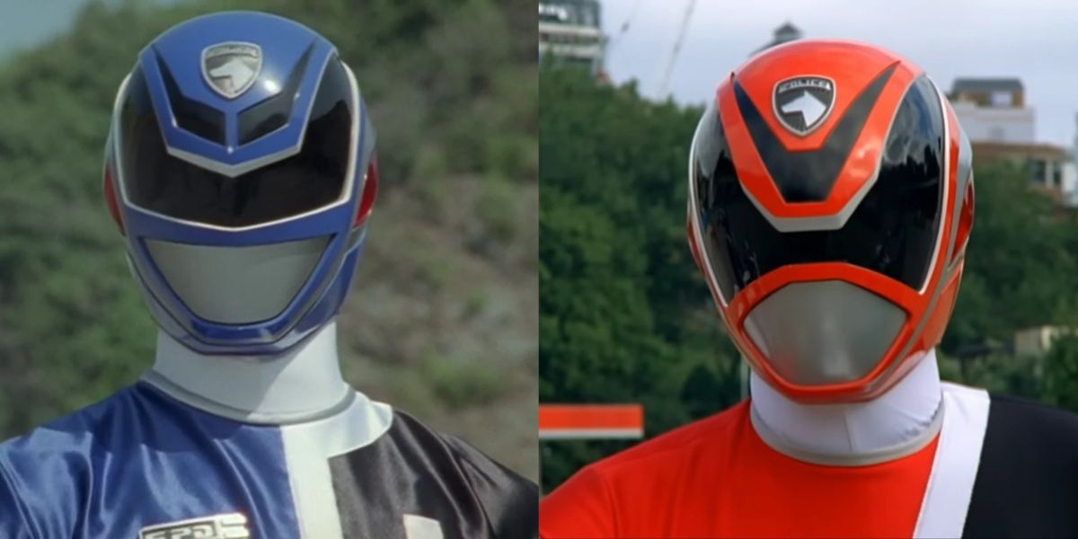 O Blue SPD Ranger e o Red SPD Ranger, ambos usados ​​​​pela Sky Tate.