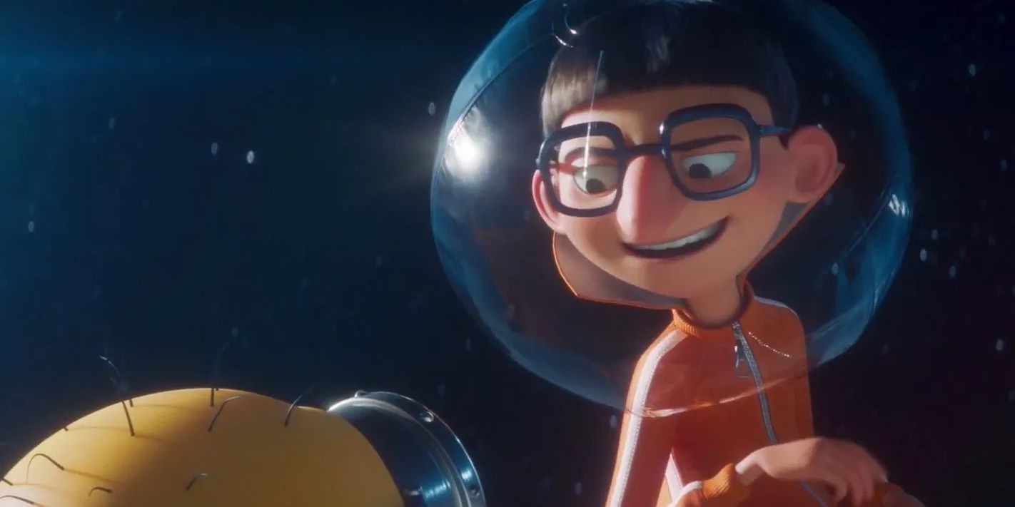 Vector fala com um lacaio no curta-metragem 'Mooned'