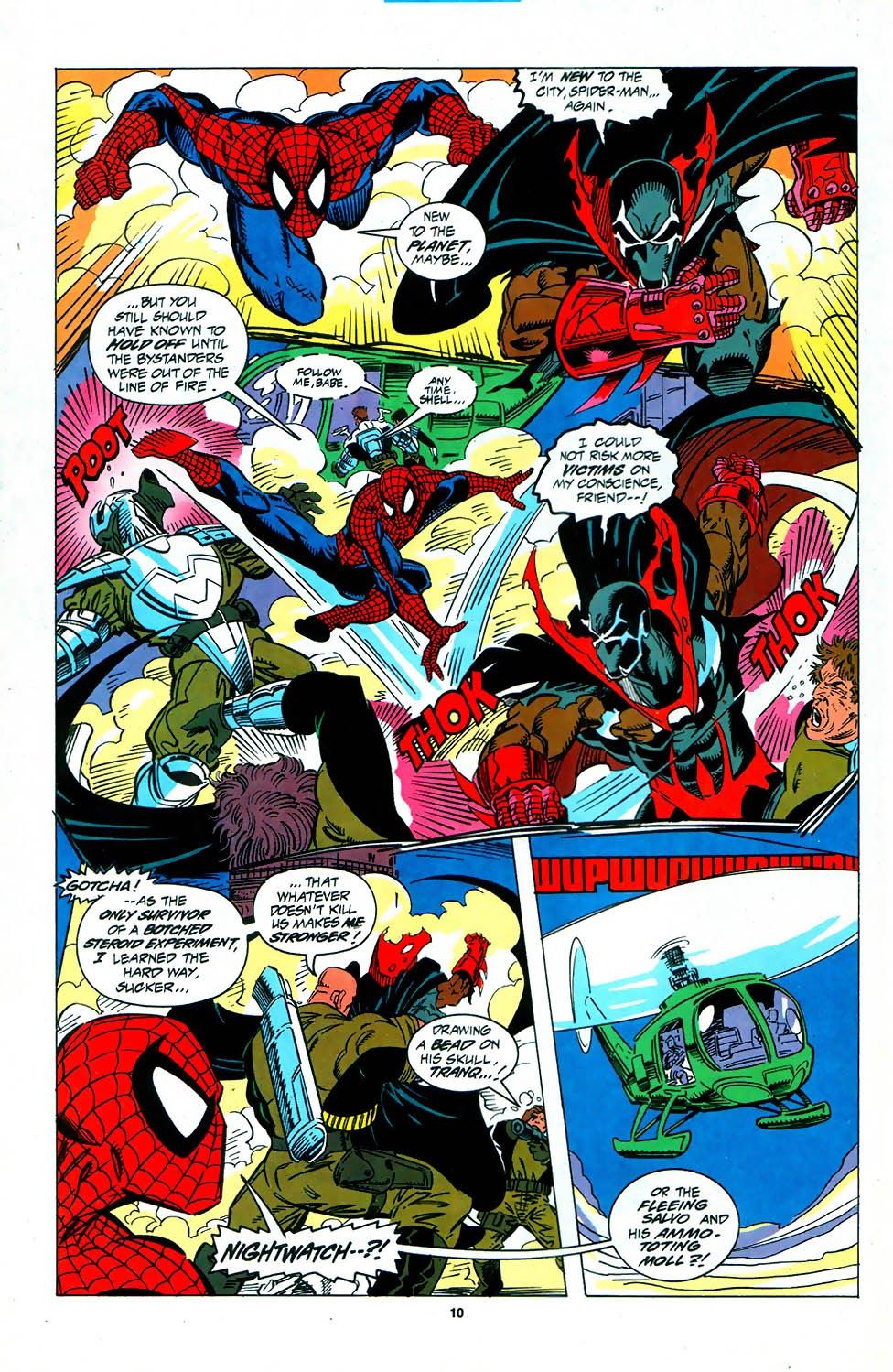 Spider-Man worries Nightwatch is too deadly