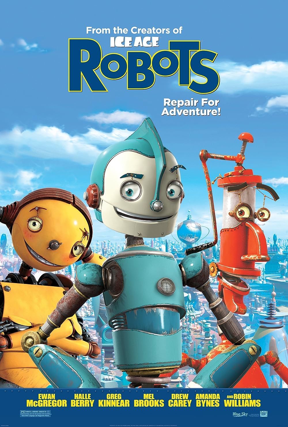 Poster for the 2005 film Robots