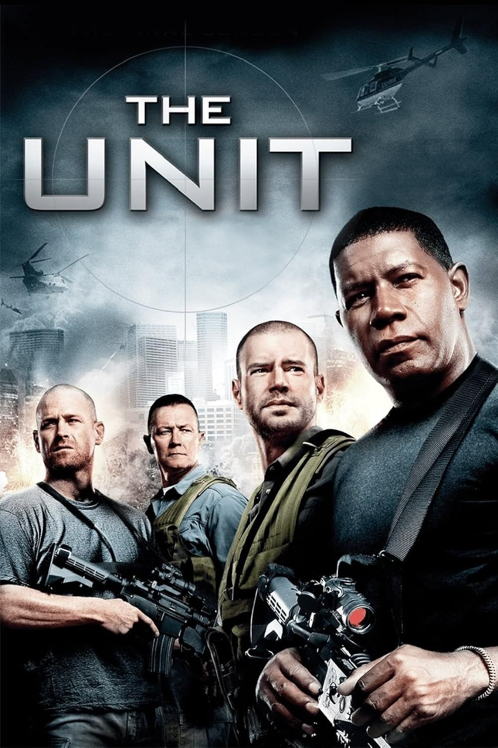 Poster of The Unit, 2006 TV series with Dennis Haysbert, Max Martini, and Robert Patrick