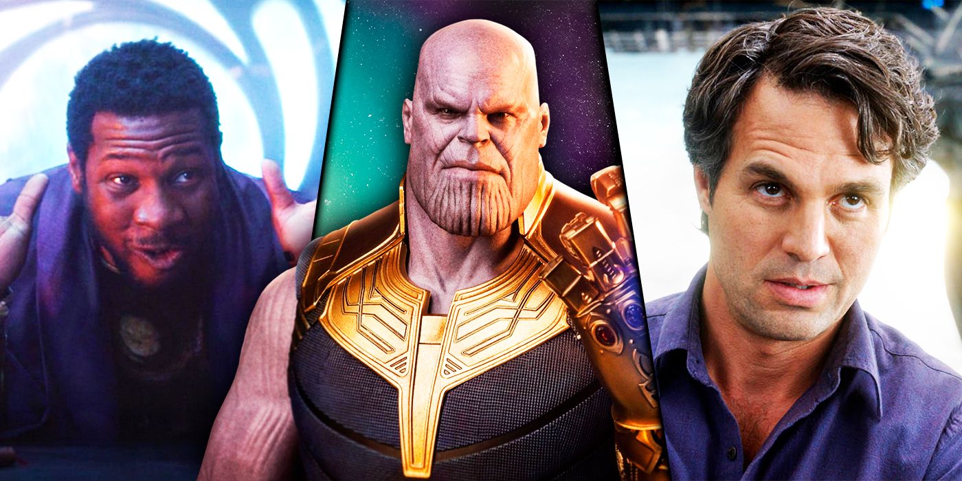 Thanos, Bruce Banner and Kang