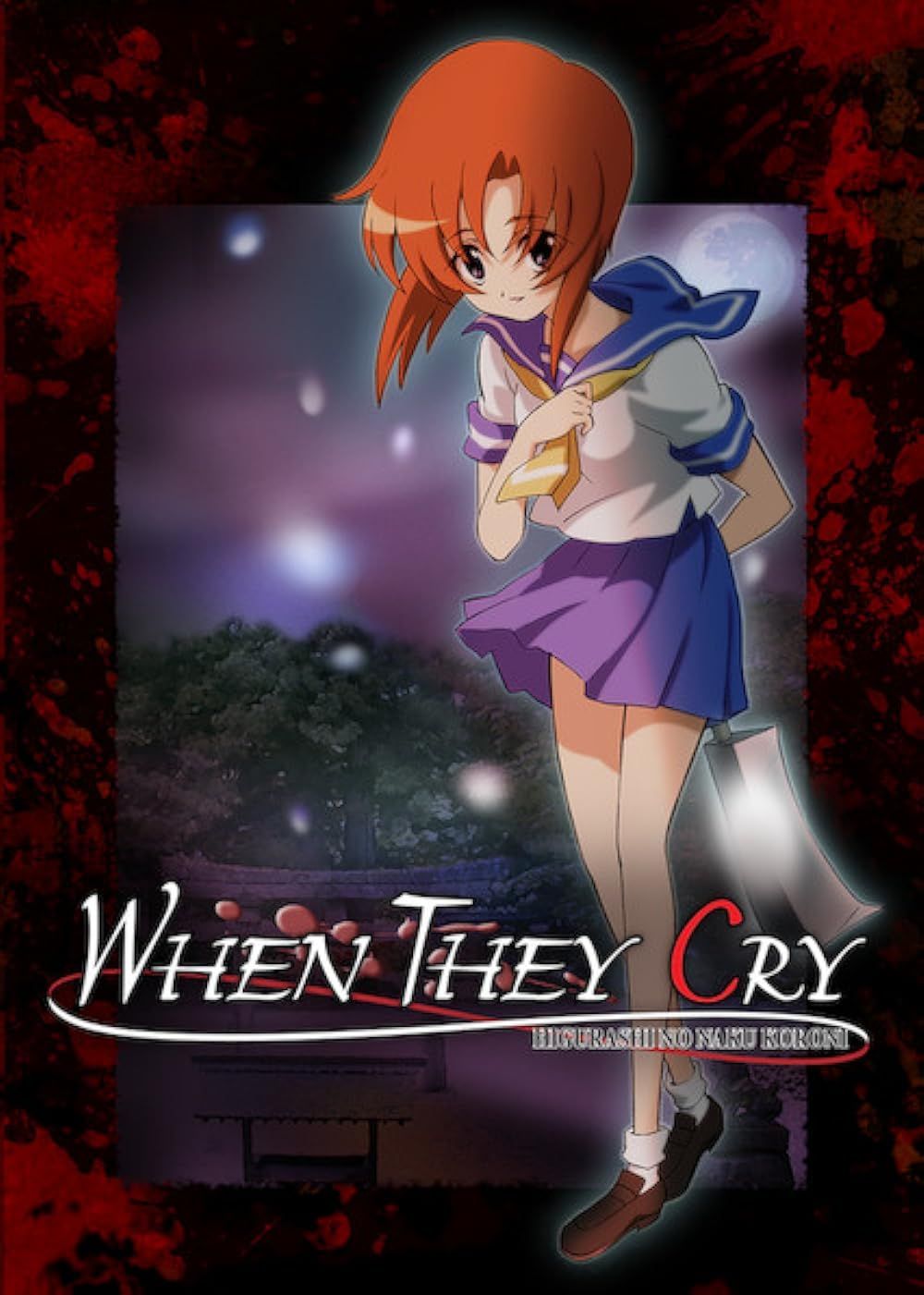 Rena on the poster of Higurashi When They Cry