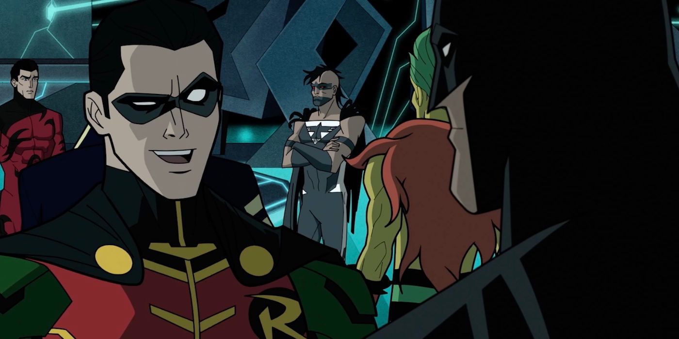 Robin meets Batman in Crisis on Infinite Earths