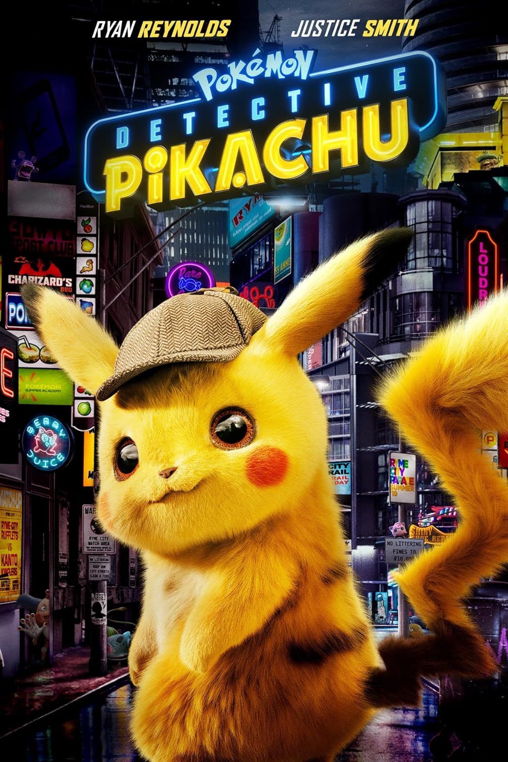 Ryan Reynolds em Pokémon – Detetive Pikachu (2019)