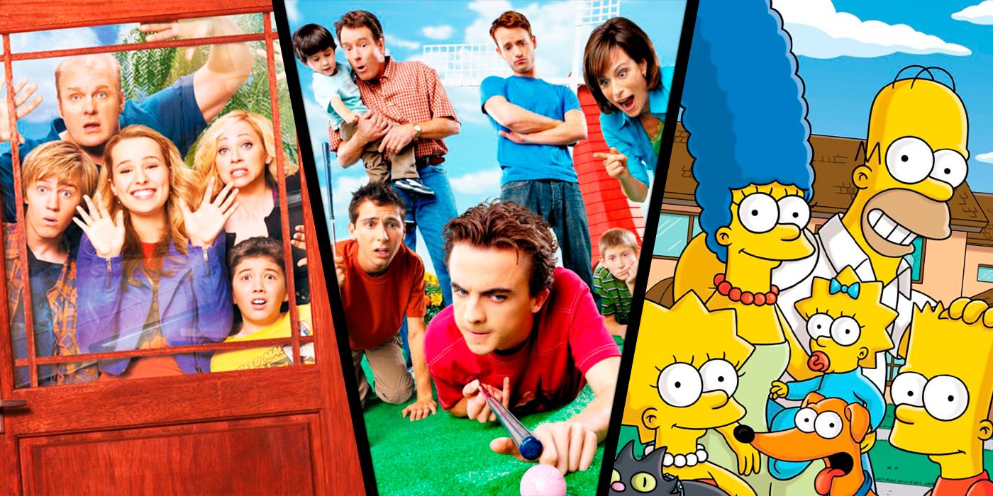 Malcolm in The Middle, The Simpsons and Good Luck Charlie