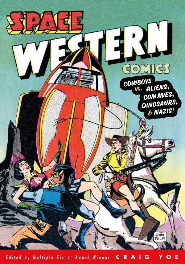 Spuds Jackson na capa da Space Western Comics