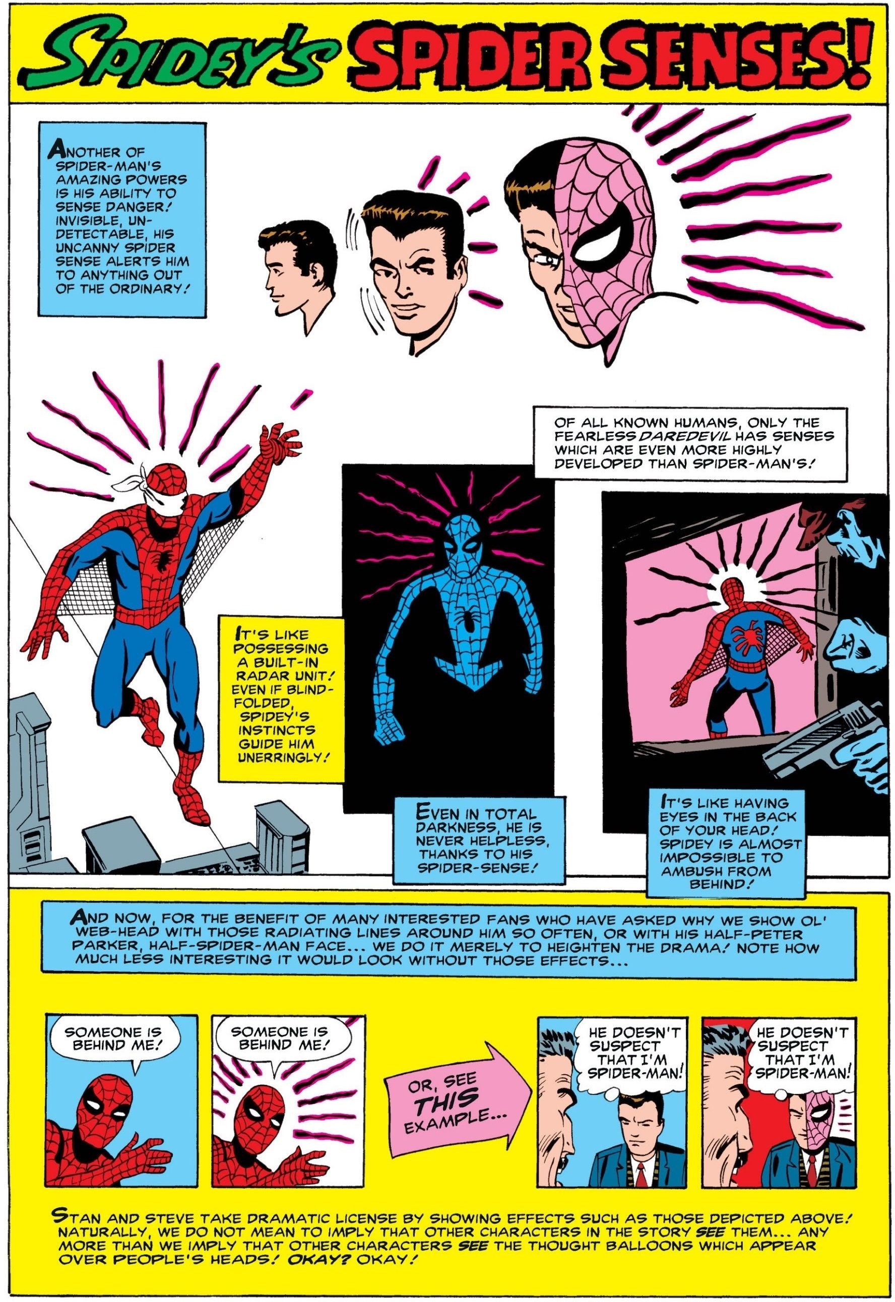 Uma explicação para a meia máscara do Homem-Aranha