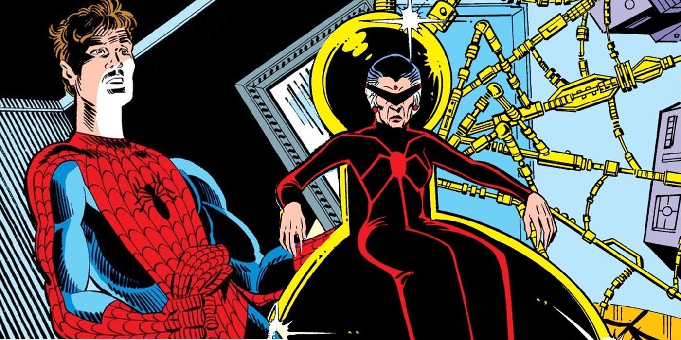 Spider-Man with Madame Web