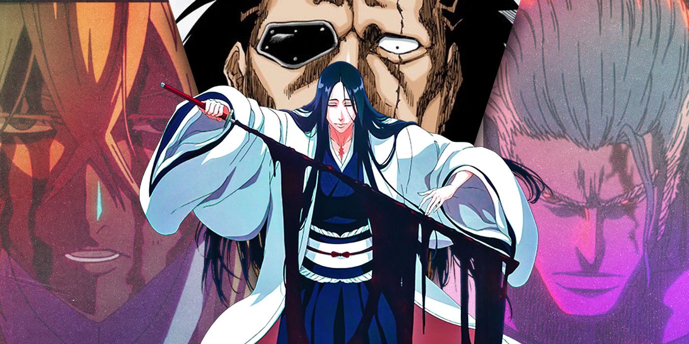 Split Images of Bleach Characters