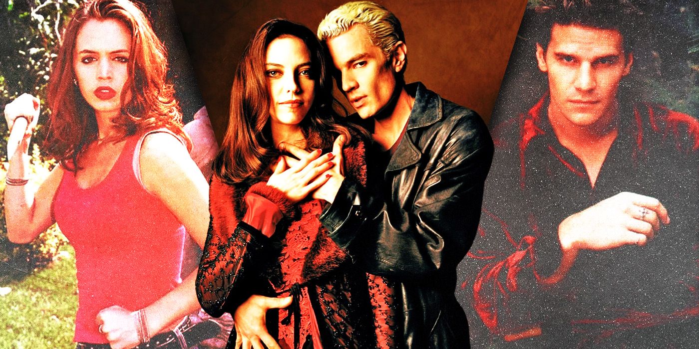 Split Images of Buffy The Vampire Slayer Villains