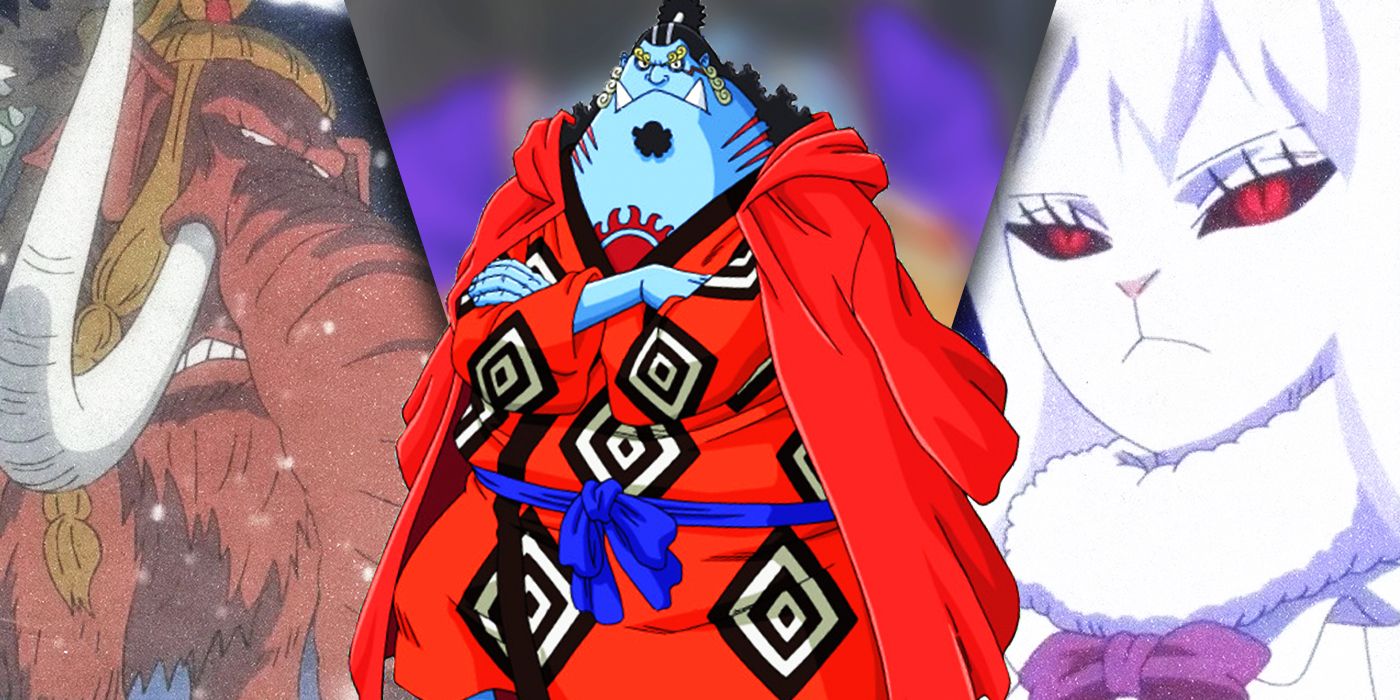 Split Images of Jack, Jinbe, and Carrot