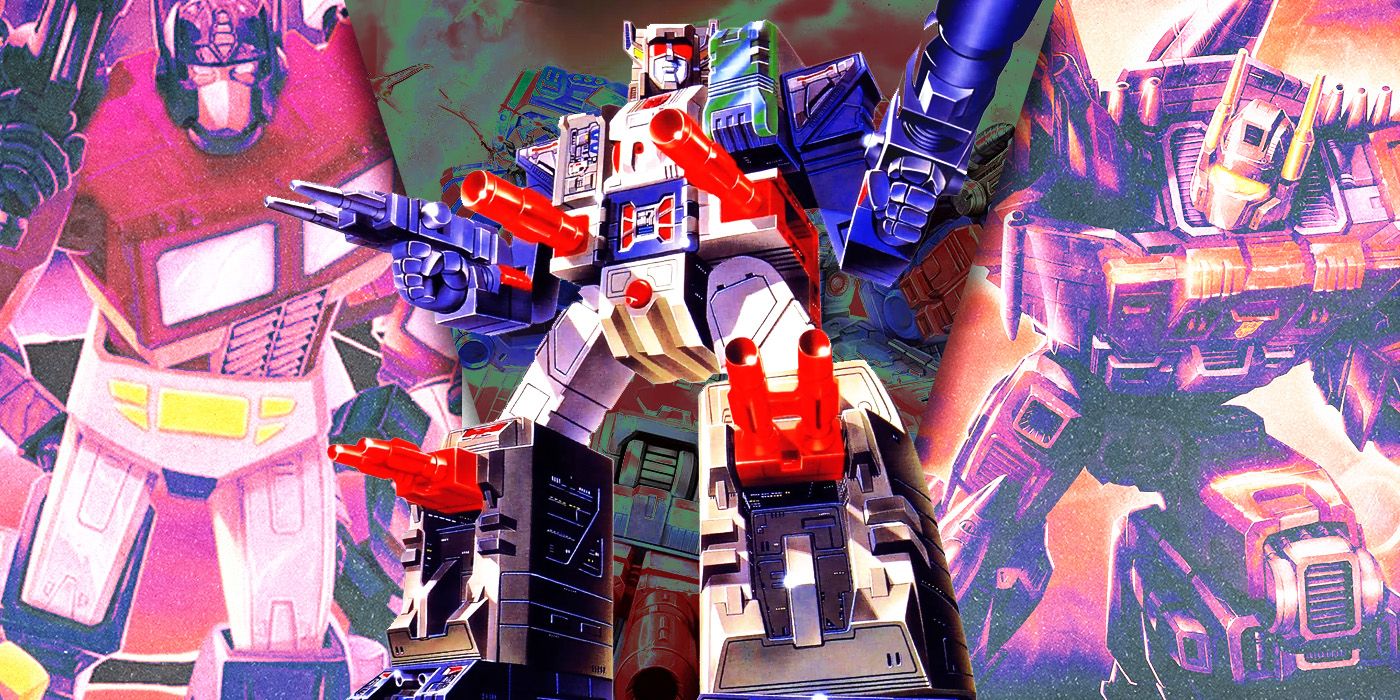 Split Images of Optimus Prime, Fortress Maximus, and Superion