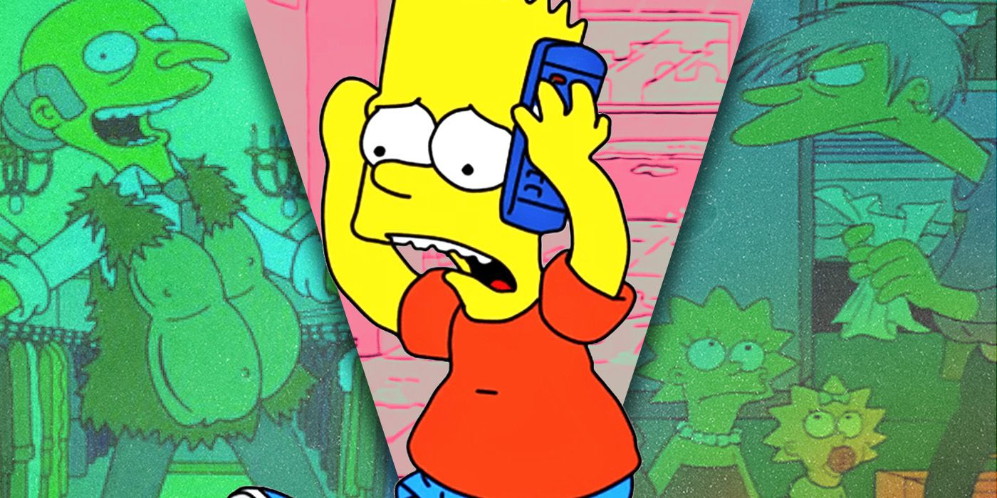 Split Images of Simpson Episodes