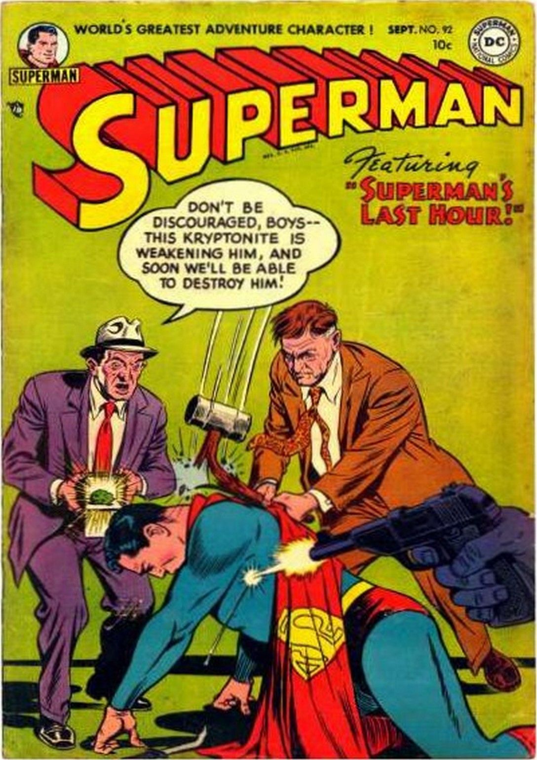 Superman is attacked by gangsters