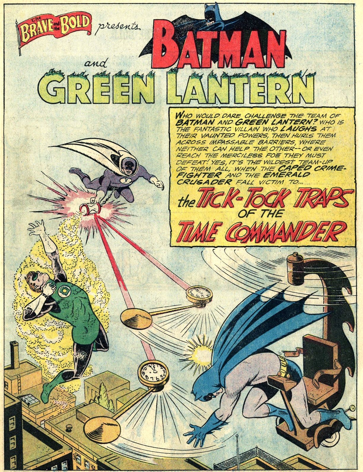 Batman and Green Lantern team-up