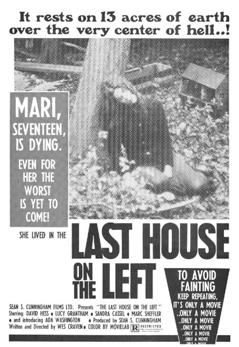 The Last House on the Left 1972 Movie Poster