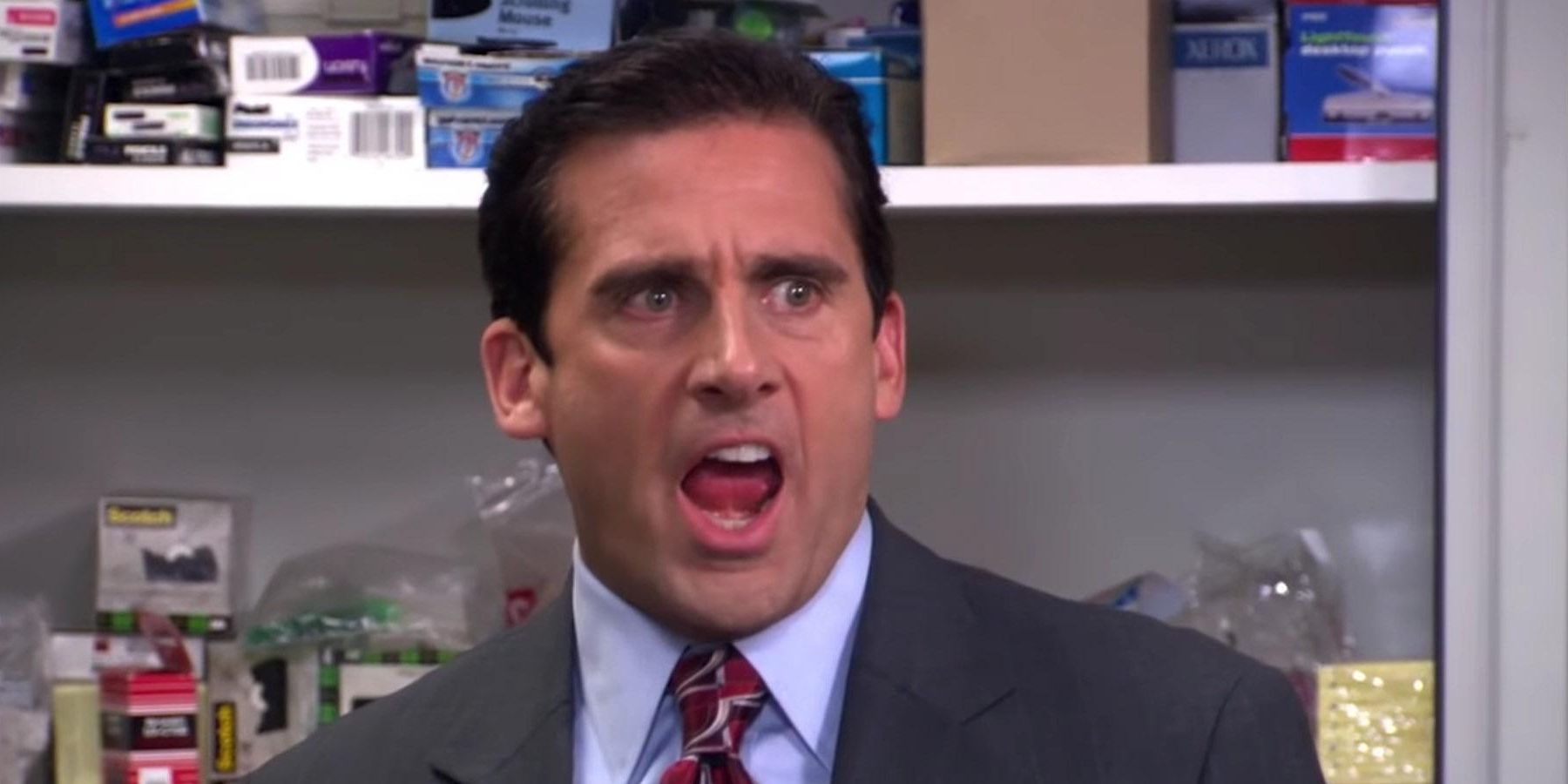 Michael Scott (Steve Carell) declares bankruptcy in The Office episode "Money"