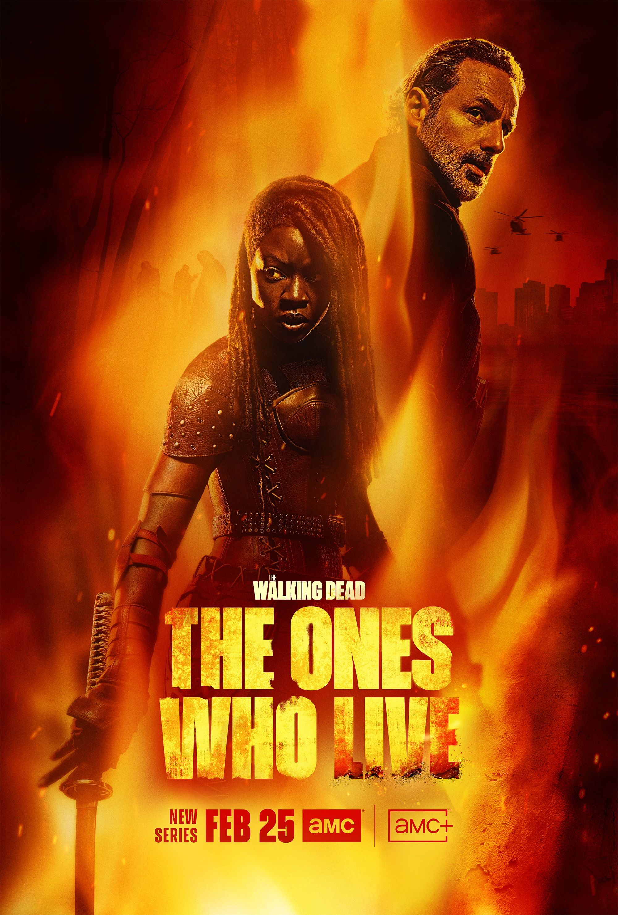 The Walking Dead: The Ones Who Live Key Art