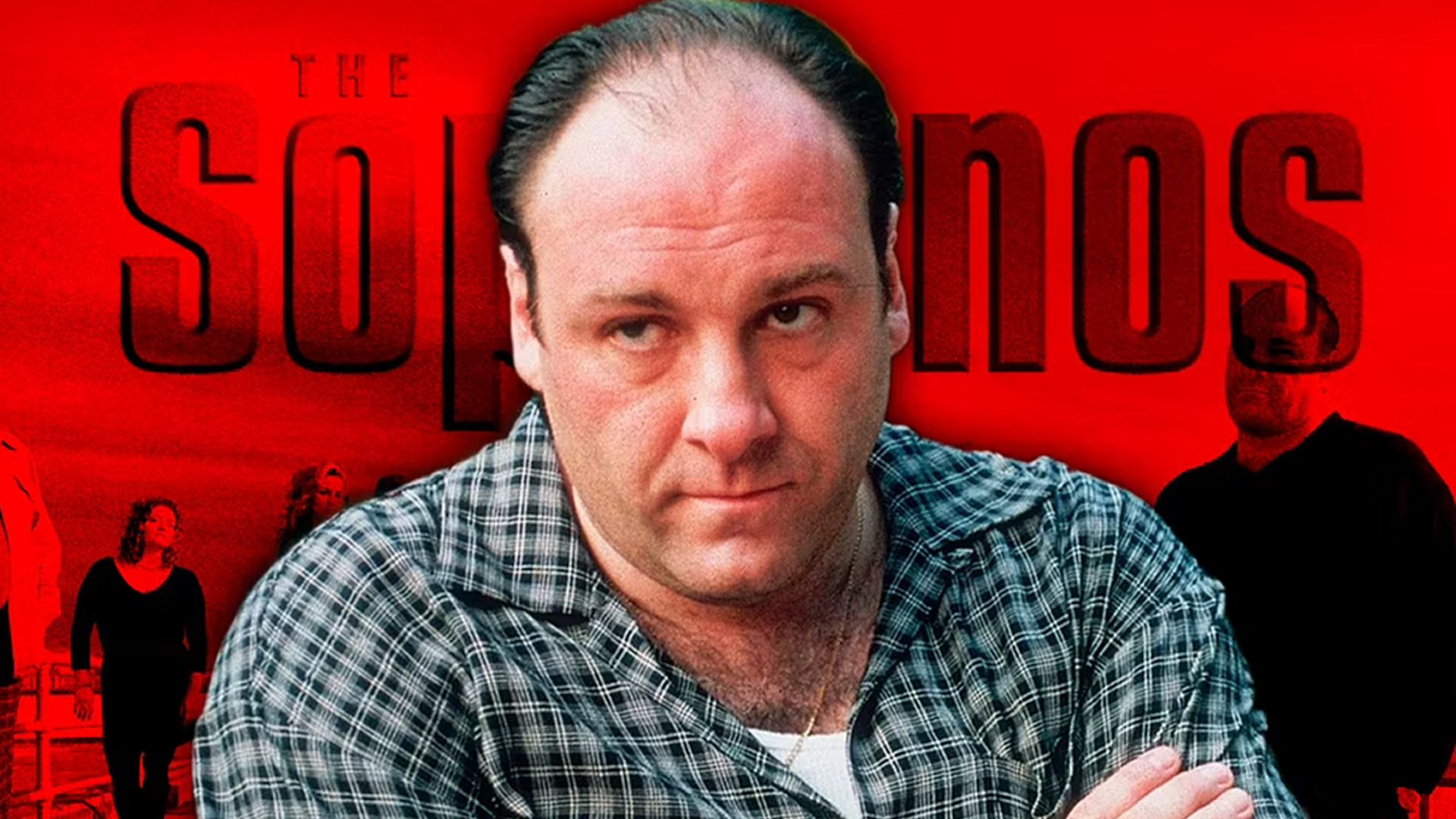James Gandolfini as Tony Soprano in The Sopranos