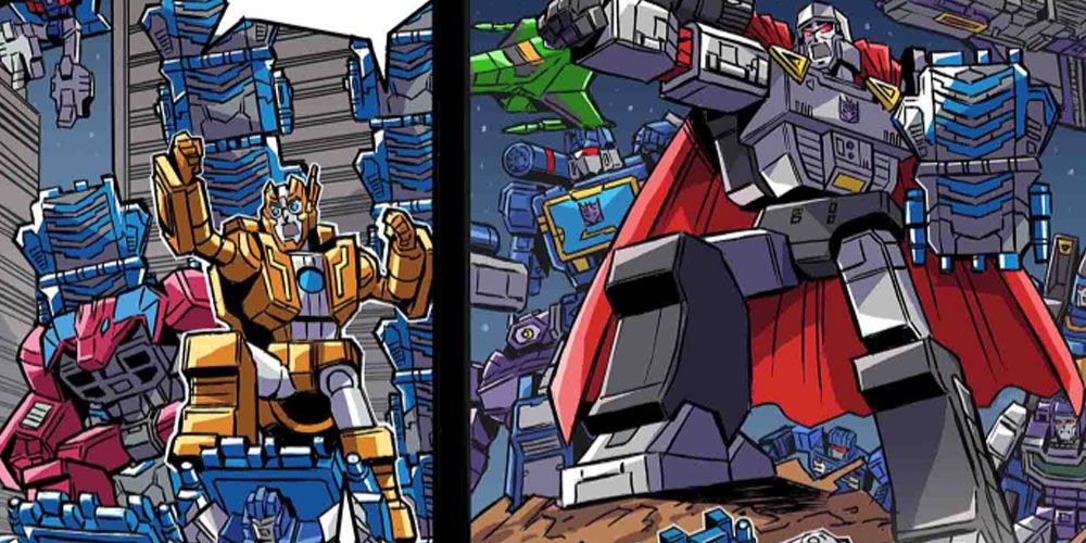 Os Soundbarriers são usados ​​em combate em Generations Selects Special Comic