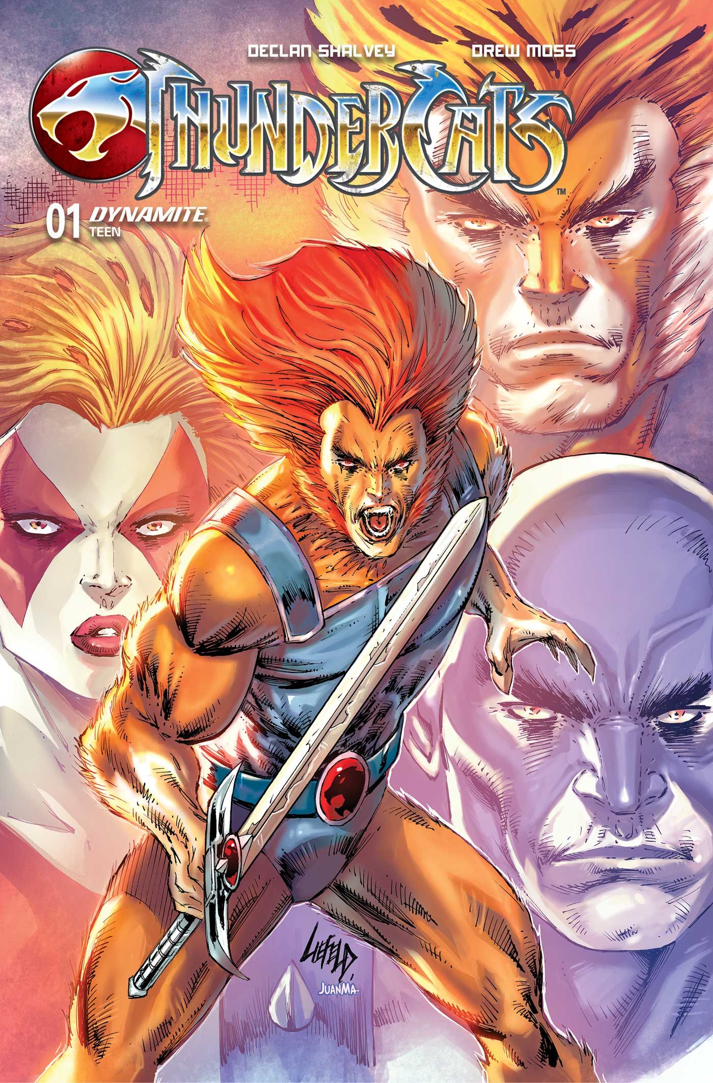 Rob Liefeld's variant for Thundercats #1