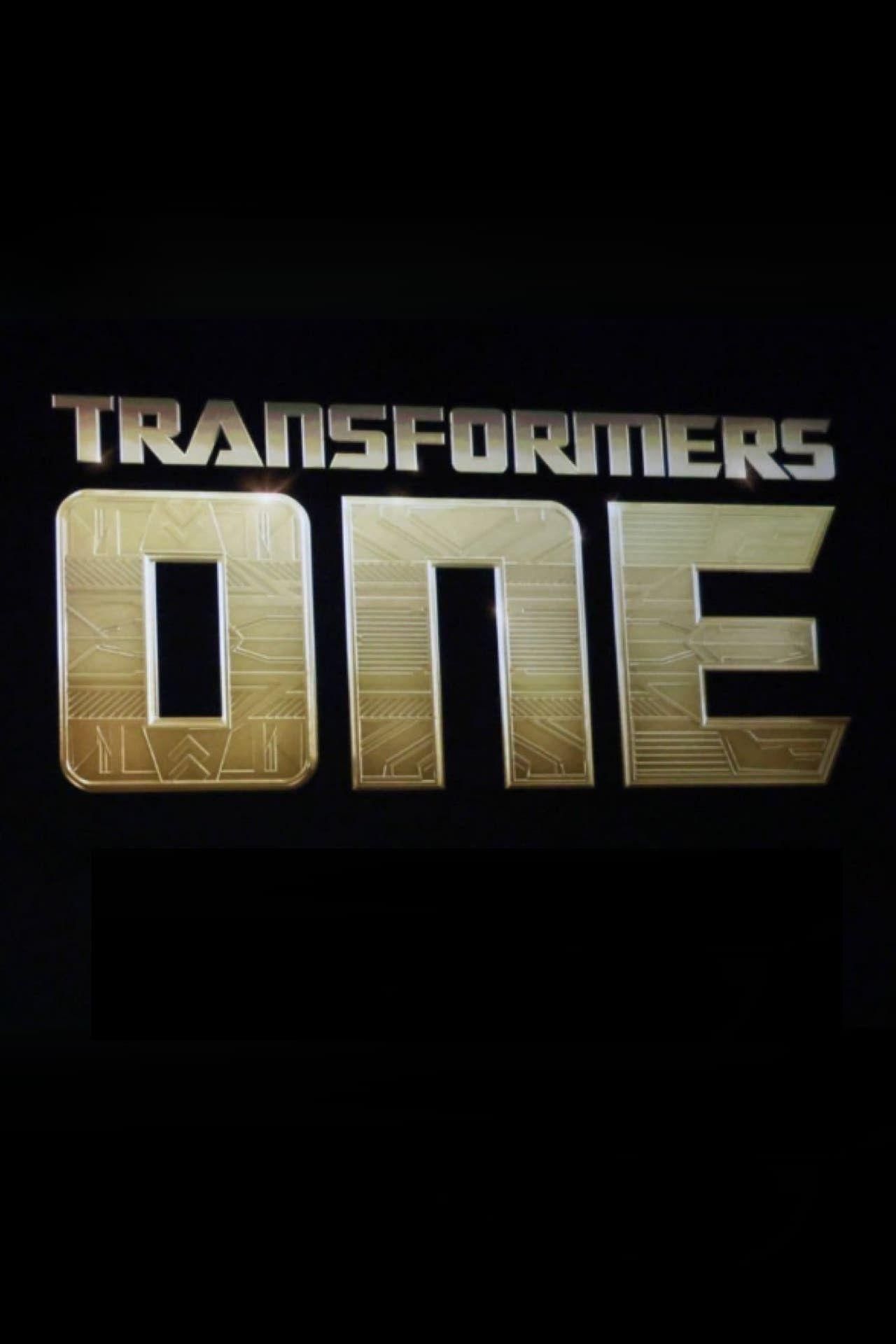 Teaser poster for “Transformers One”