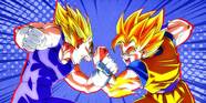 Goku Vs Vegeta Dragon Ball Z Goku Vs Vegeta High Quality 11 X 17 