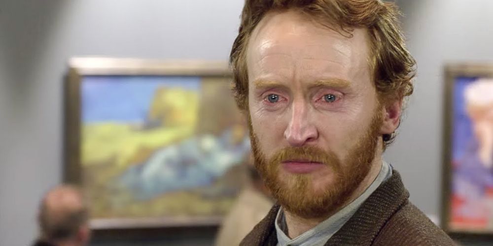 Vincent Van Gogh sees his works displayed in a museum in "Vincent and The Doctor," Doctor Who