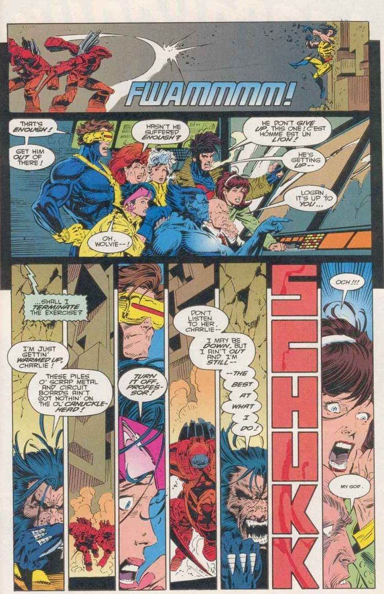 What Are The Different Sounds That Wolverine S Claws Make Wolverine 75 1