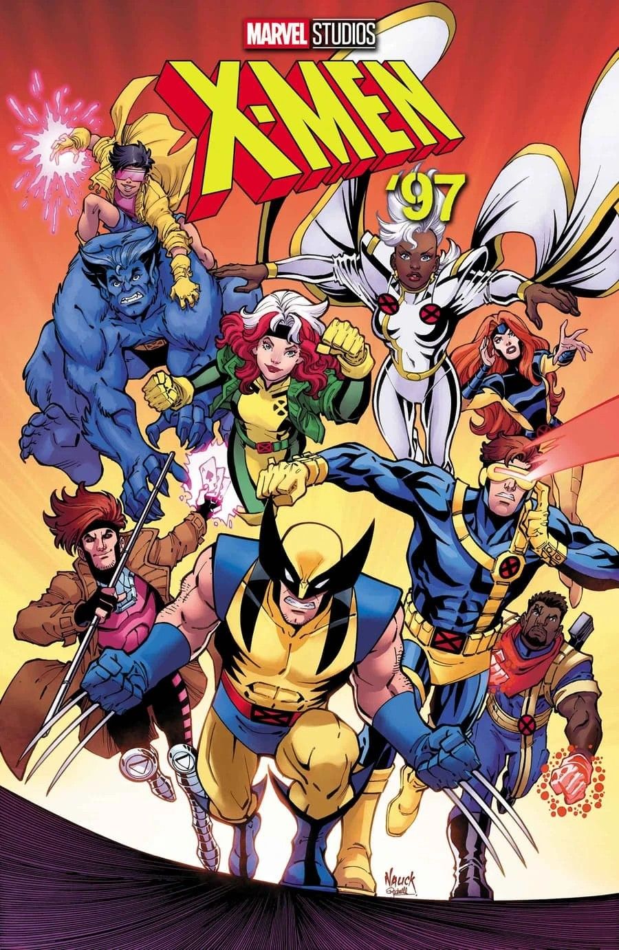 Wolverine e os X-Men correm para a batalha na história em quadrinhos X-Men '97