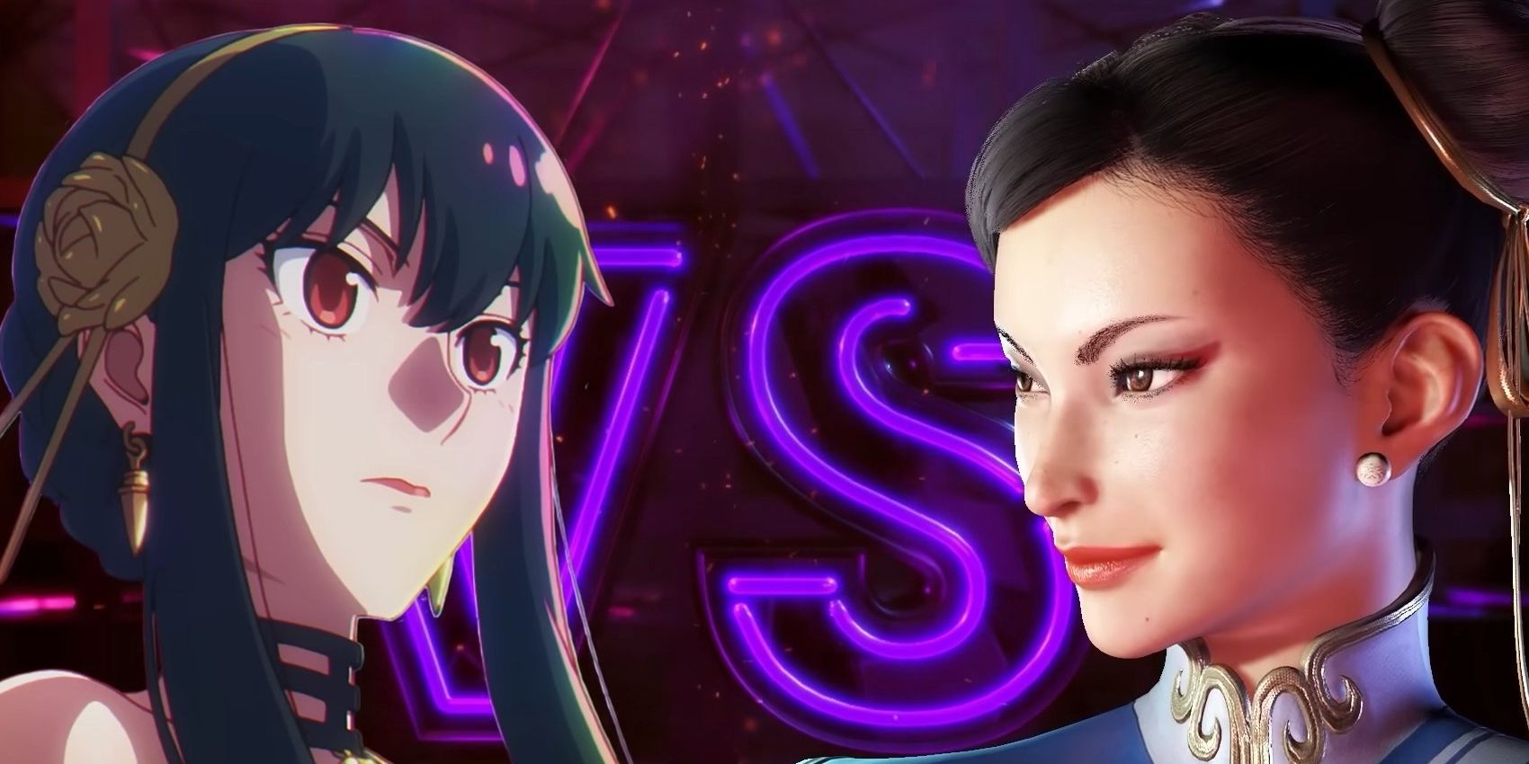Yor Forger vs. Chun-Li in special Street Fighter 6 video with Spy x Family.