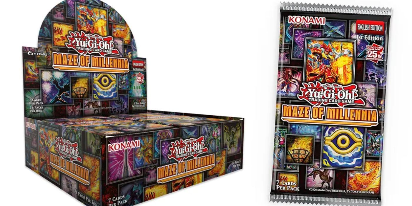 Yu-Gi-Oh's New Maze Of Millennia TCG Set Includes Anime-Exclusive Cards