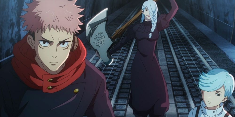 New Jujutsu Kaisen Artwork Reimagines Its Cast as Edgy '90s Anime Characters