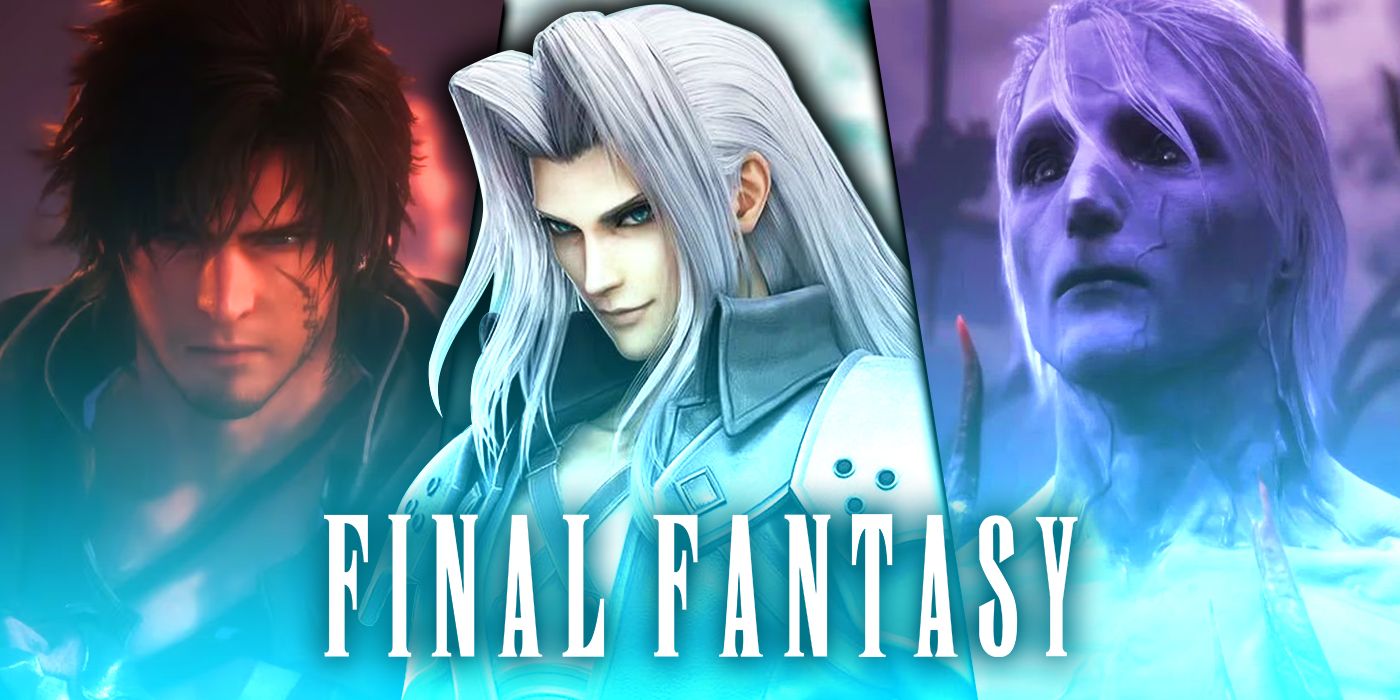 Clive Rosfield, Sephiroth and Ultima from Final Fantasy