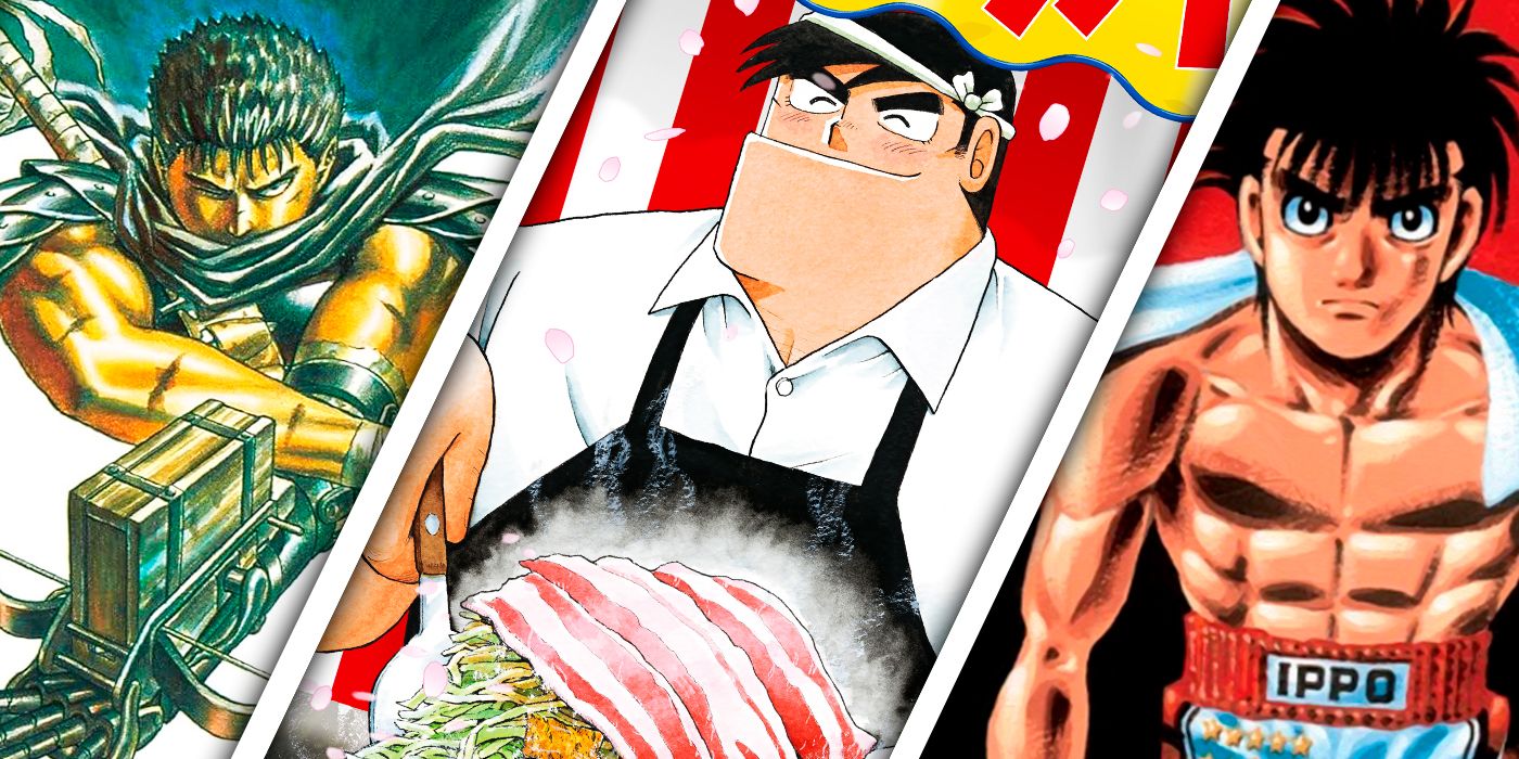 Custom Image of Cooking Papa, Berserk and Hajime No Ippo