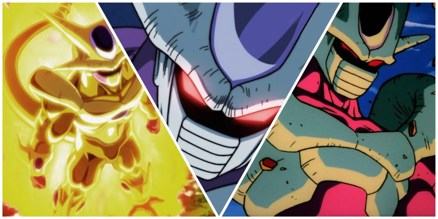 Cooler in his various forms in Dragon Ball.