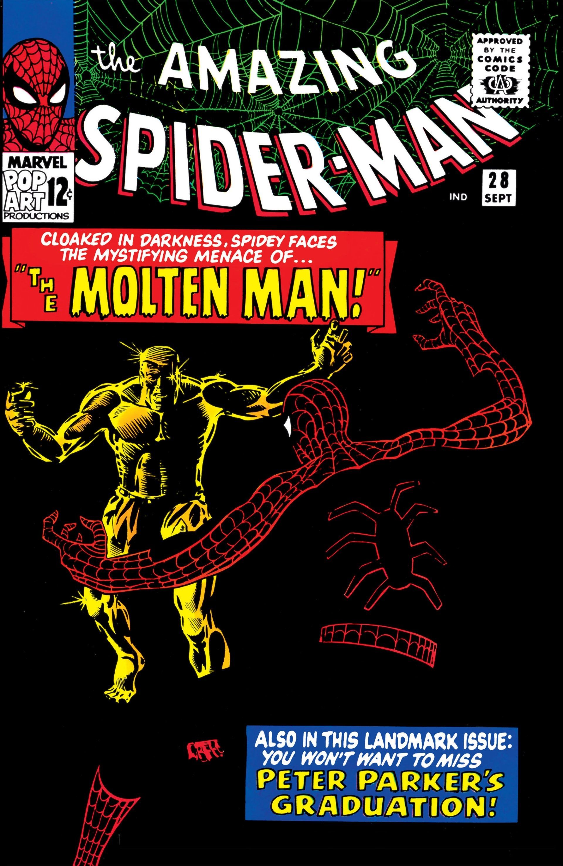 La portada de Amazing Spider-Man #28