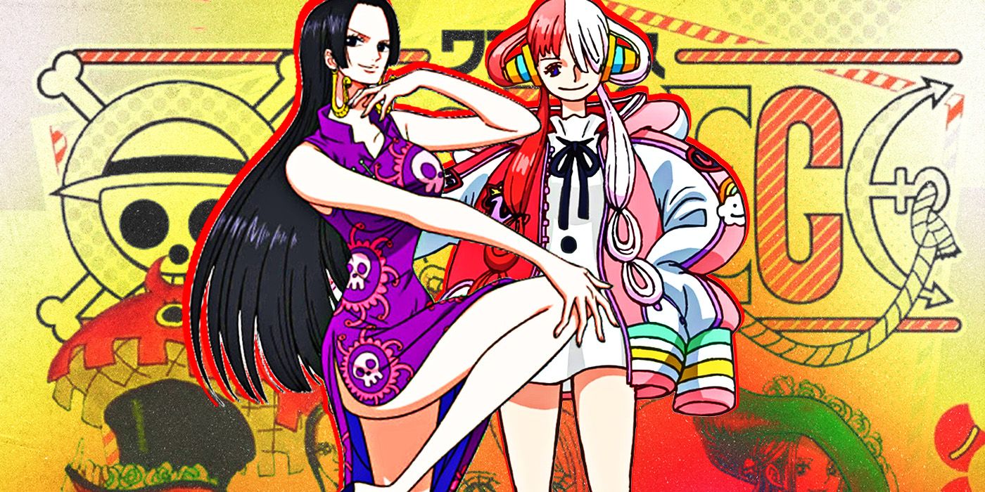 Boa Hancock and Uta One Piece