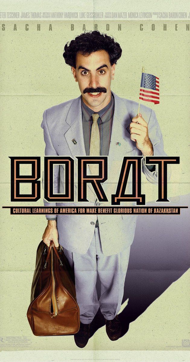 Cartaz alternativo do filme Borat Subsequent Moviefilm