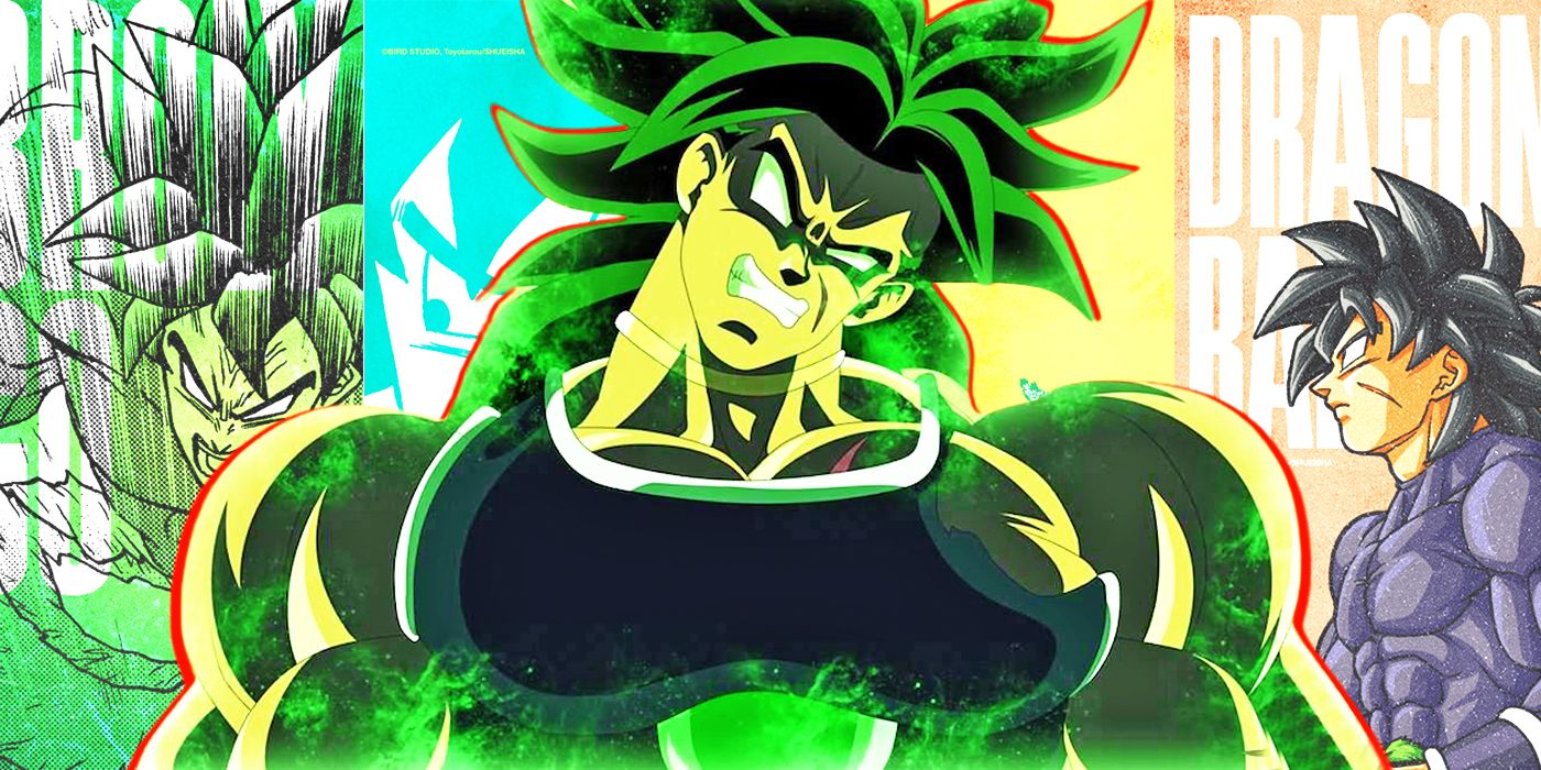 Broly from the Dragon Ball franchise featuring official digital wallpapers.