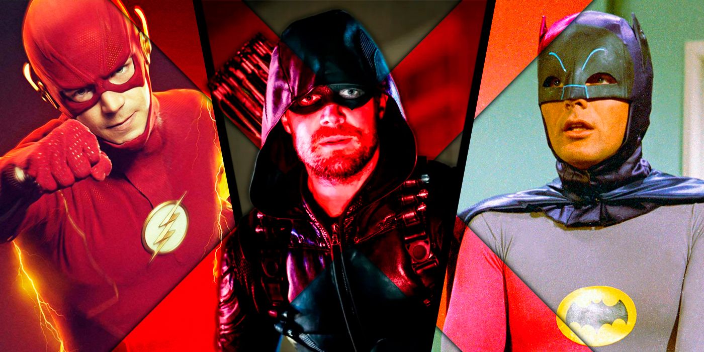 Arrow, Batman and Flash TV shows