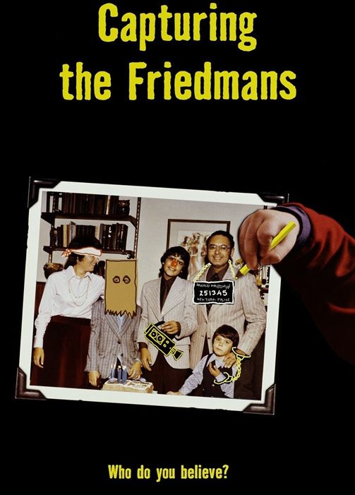 Capturing the Friedmans HBO original documentary cover featuring the Friedmans
