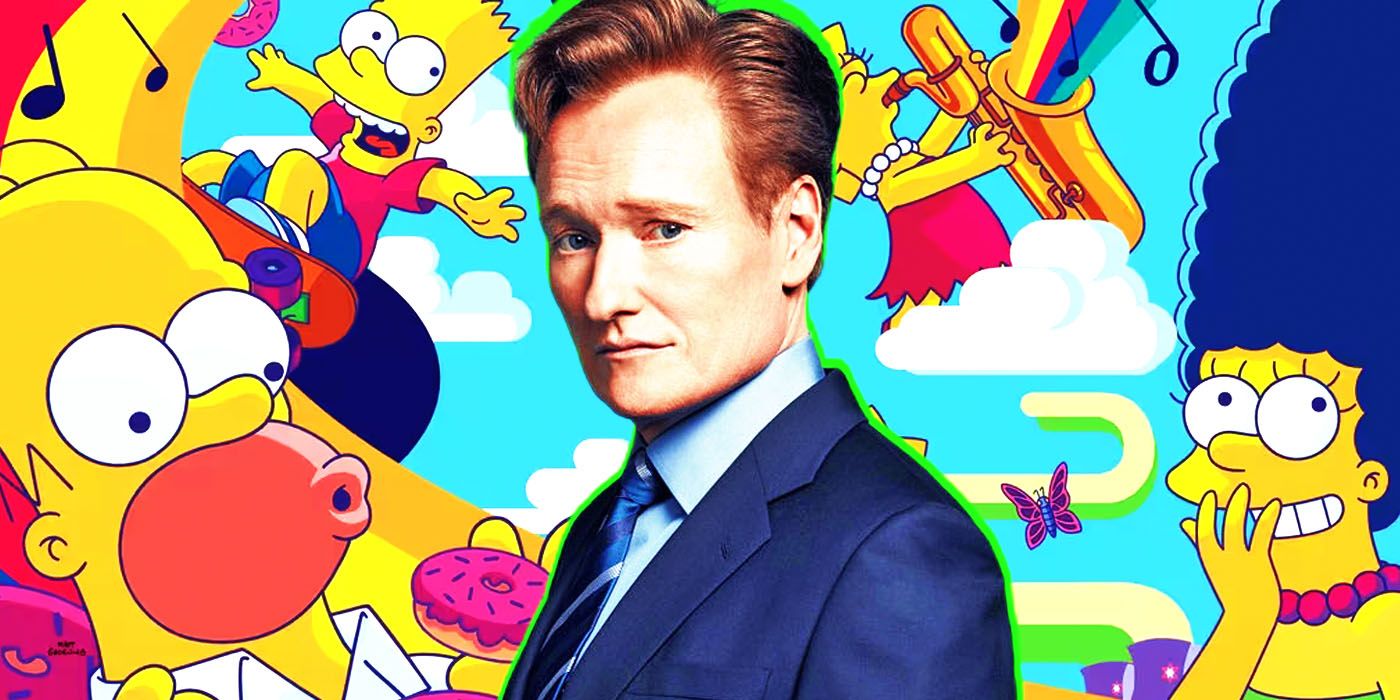 Conan O'Brien and The Simpsons