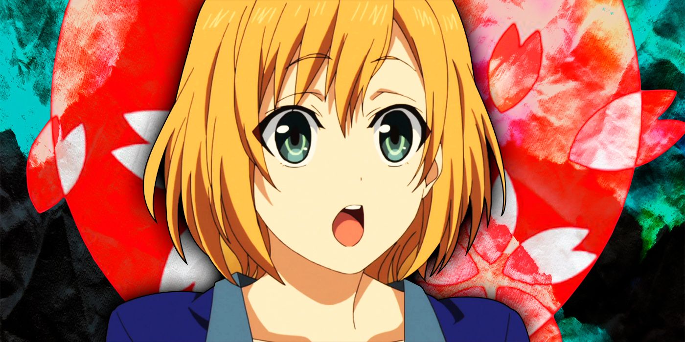 The official Cool Japan logo and Aoi Miyamori from Shirobako looking surprised